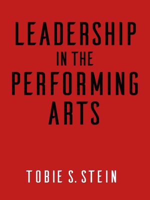 cover image of Leadership in the Performing Arts